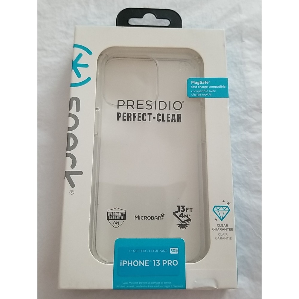 Speck Presidio Perfect Clear Case for iPhone 13 Pro (6.1") - Clear
